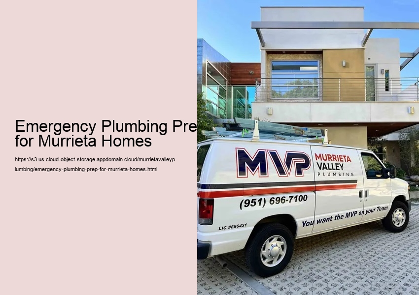 Emergency Plumbing Prep for Murrieta Homes